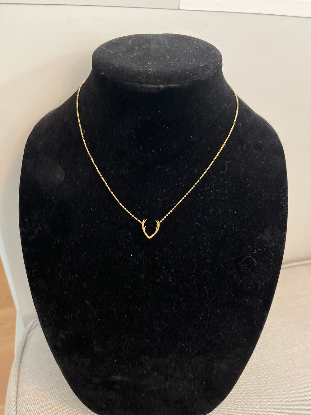 Antlers necklace - so fun!